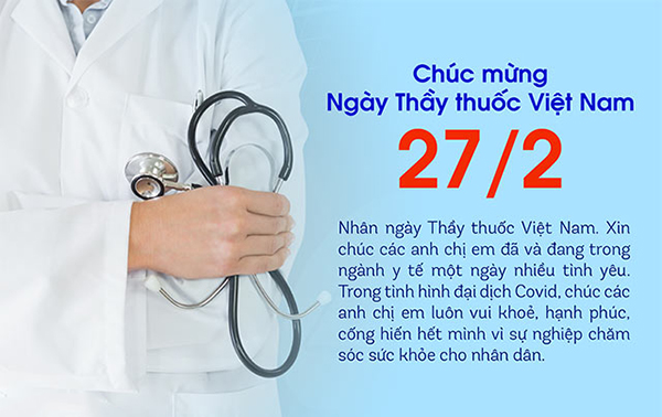 Những mẫu thiệp chúc mừng ngày Thầy thuốc Việt Nam 27/2 online đẹp nhất - Ảnh 13.
