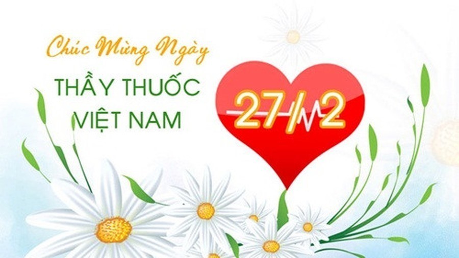 Những mẫu thiệp chúc mừng ngày Thầy thuốc Việt Nam 27/2 online đẹp ...