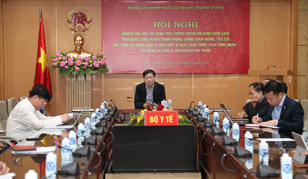 Hội nghị nghiên cứu, học tập, quán triệt nội dung Cuốn sách của Tổng Bí thư Nguyễn Phú Trọng  - Ảnh 5.