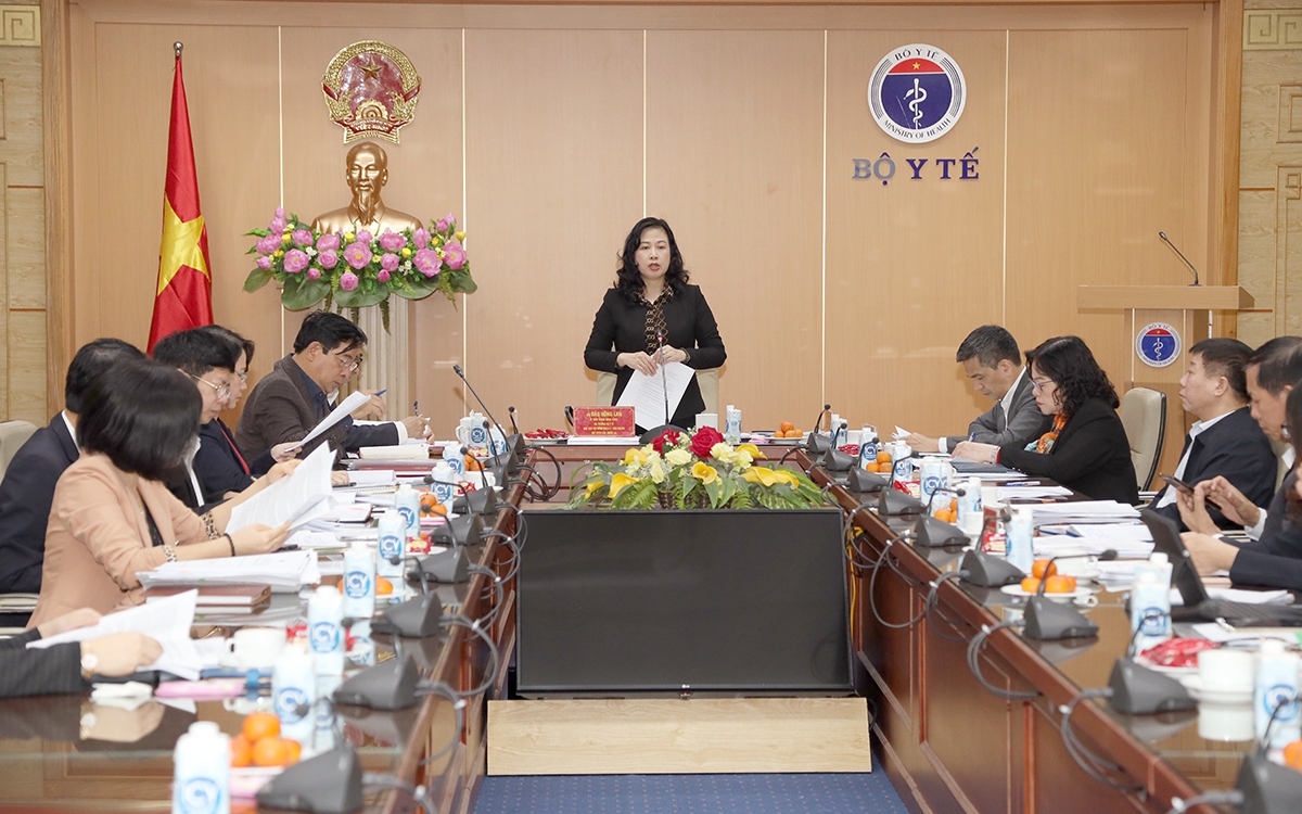 Bộ trưởng Bộ Y tế chủ trì họp Hội đồng quản lý liên ngành Quỹ Phòng, chống tác hại của thuốc lá