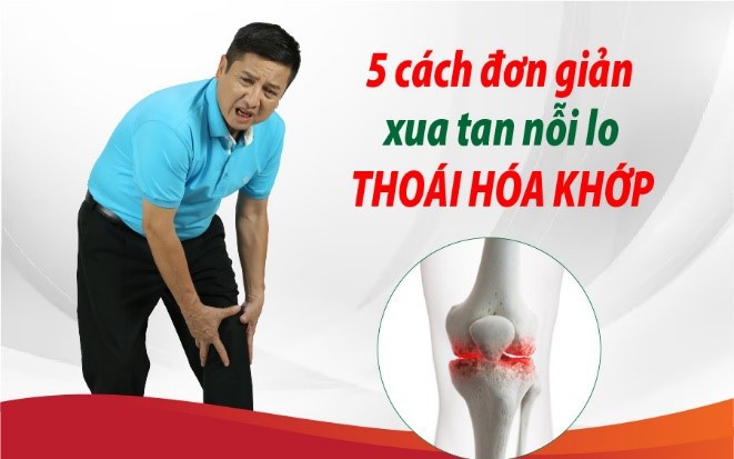 5 cách hiệu quả hỗ trợ làm chậm thoái hóa khớp