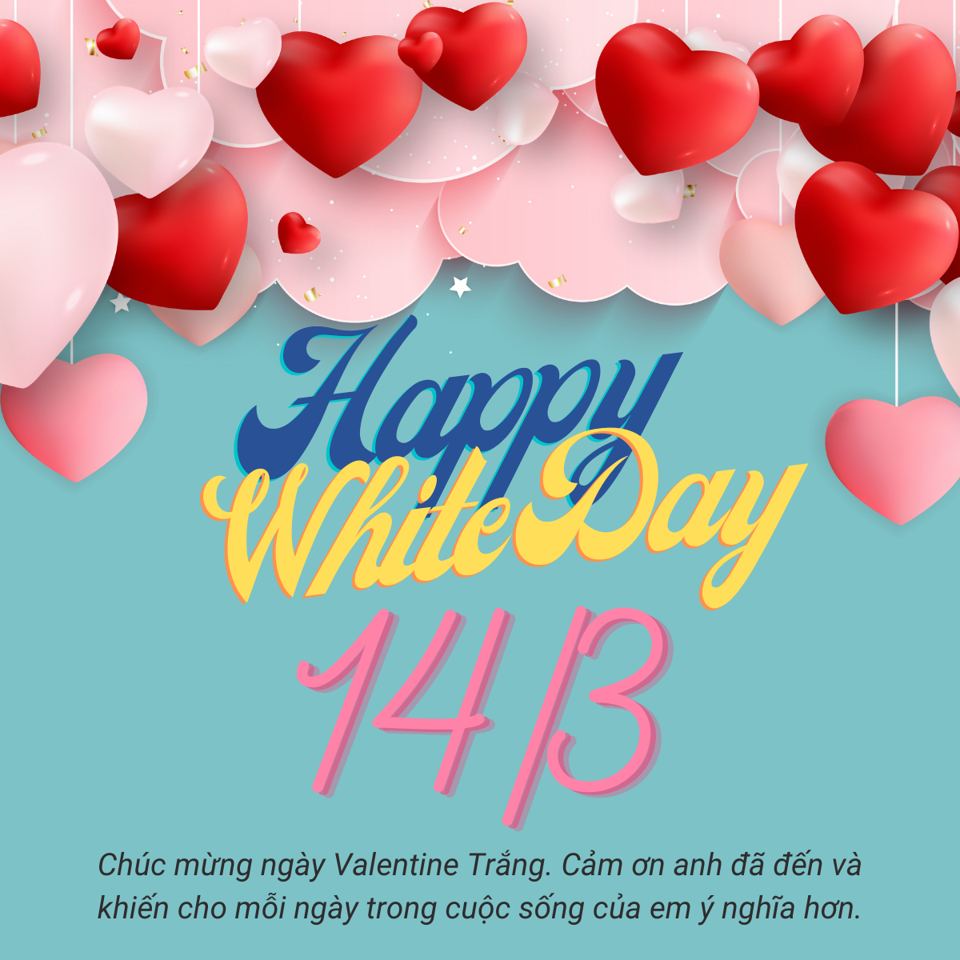 Những mẫu thiệp Valentine trắng 14/3 online đẹp nhất tặng người yêu