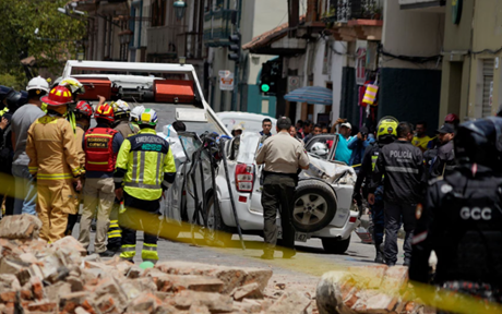Động đất mạnh 6,5 độ tại Ecuador, ít nhất 12 người thiệt mạng
