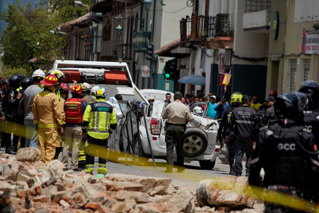 Động đất mạnh 6,5 độ tại Ecuador, ít nhất 12 người thiệt mạng - Ảnh 1.