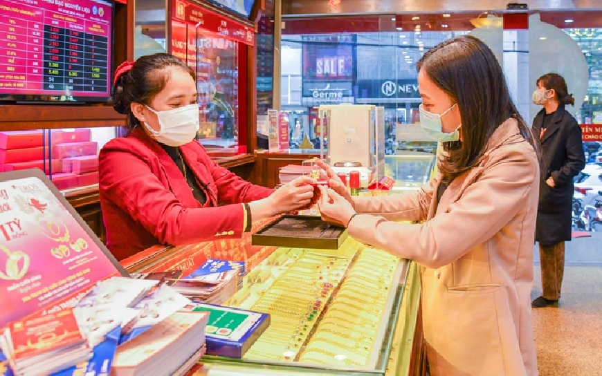 Giá vàng hôm nay (ngày 2/3): Vàng trong nước đồng loạt tăng giá