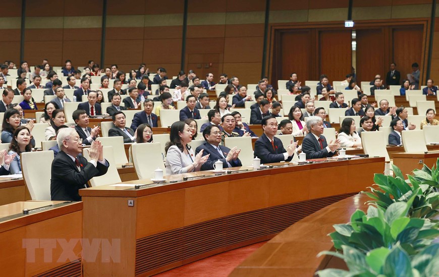 Quốc hội khóa XV tiến hành họp bất thường lần thứ 4 - Ảnh 5.