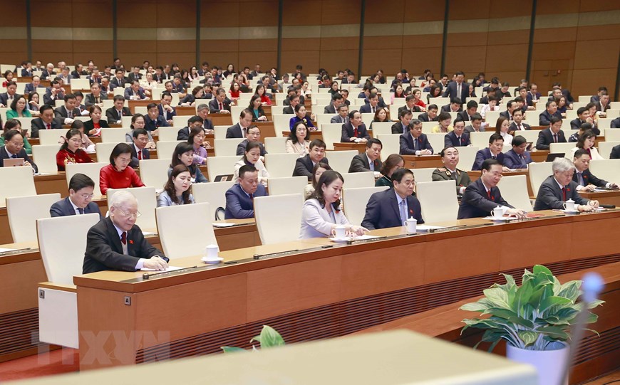 Quốc hội khóa XV tiến hành họp bất thường lần thứ 4 - Ảnh 6.