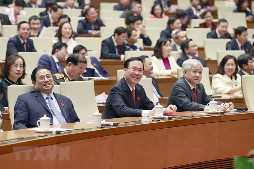Quốc hội khóa XV tiến hành họp bất thường lần thứ 4 - Ảnh 8.