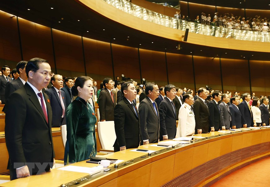 Quốc hội khóa XV tiến hành họp bất thường lần thứ 4 - Ảnh 13.
