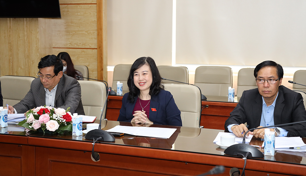 Bộ trưởng Đào Hồng Lan tiếp Trưởng đại diện Cơ quan Hợp tác Quốc tế Nhật Bản tại Việt Nam - Ảnh 1.