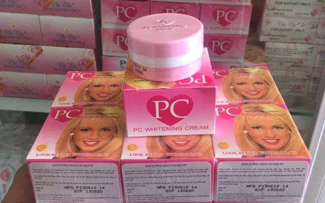 Đình chỉ lưu hành, thu hồi lô mỹ phẩm PC Whitening Cream không đạt chất lượng