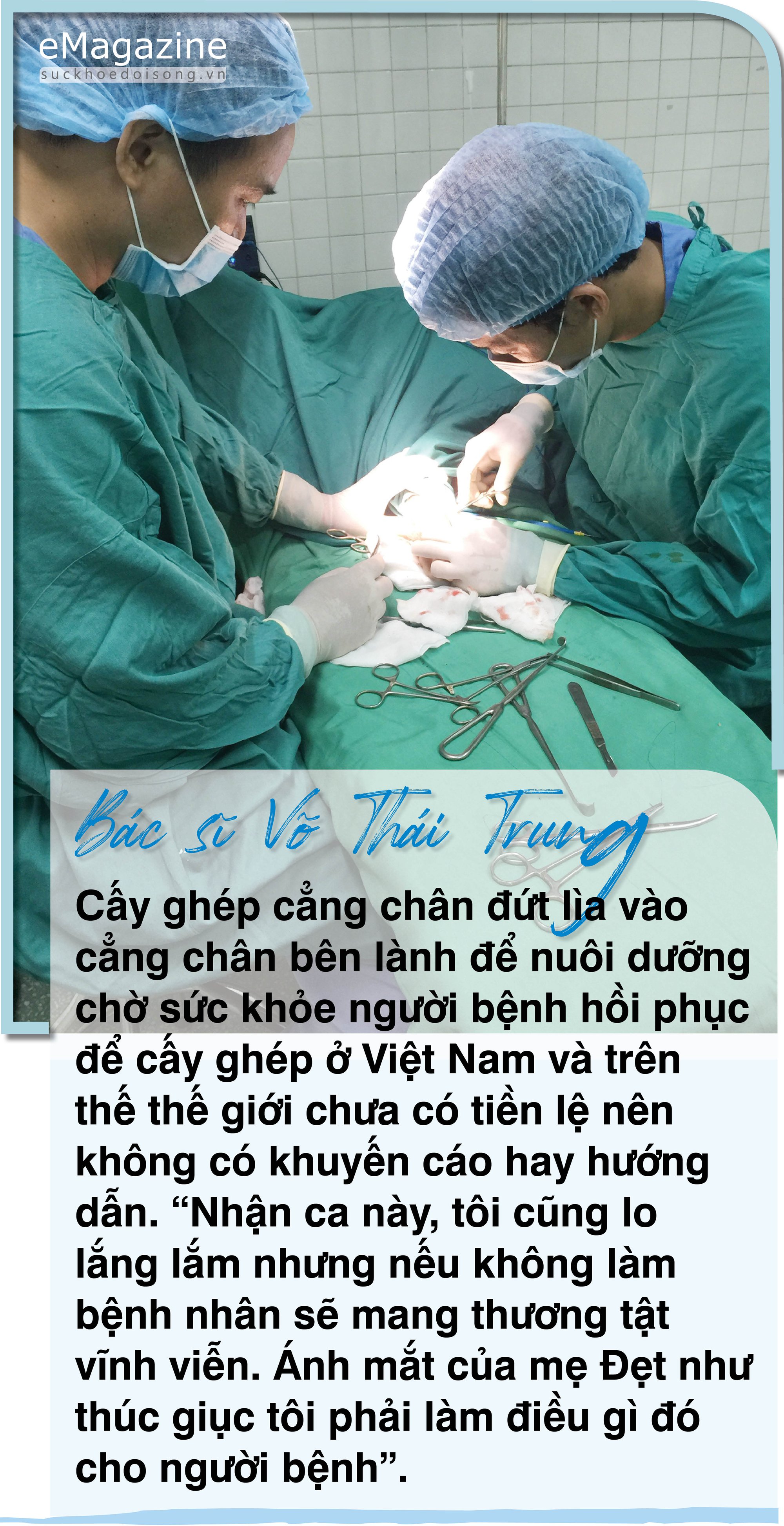 Bác sĩ Võ Thái Trung: “Thêu hoa, dệt gấm” hồi sinh những mảnh đời - Ảnh 4.