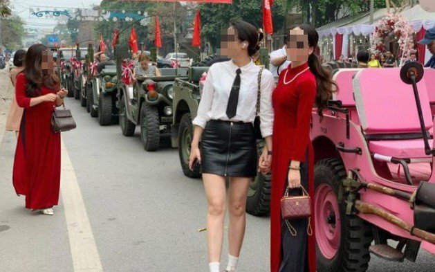 Tạm giữ 6 xe Jeep tham gia đoàn rước dâu ở Thái Nguyên