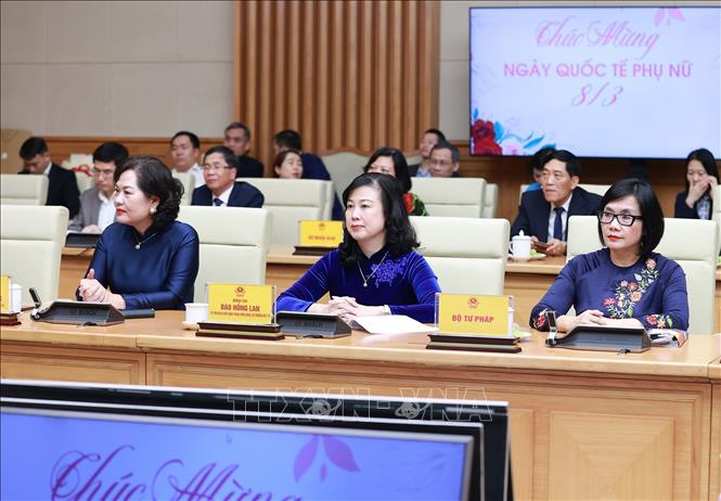 Thủ tướng: Tạo môi trường, điều kiện để phát huy vai trò của phụ nữ Việt Nam - Ảnh 9.