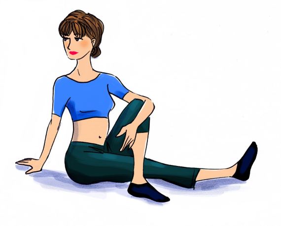 5 tư thế yoga tốt cho phụ nữ thời kỳ mãn kinh - Ảnh 5.