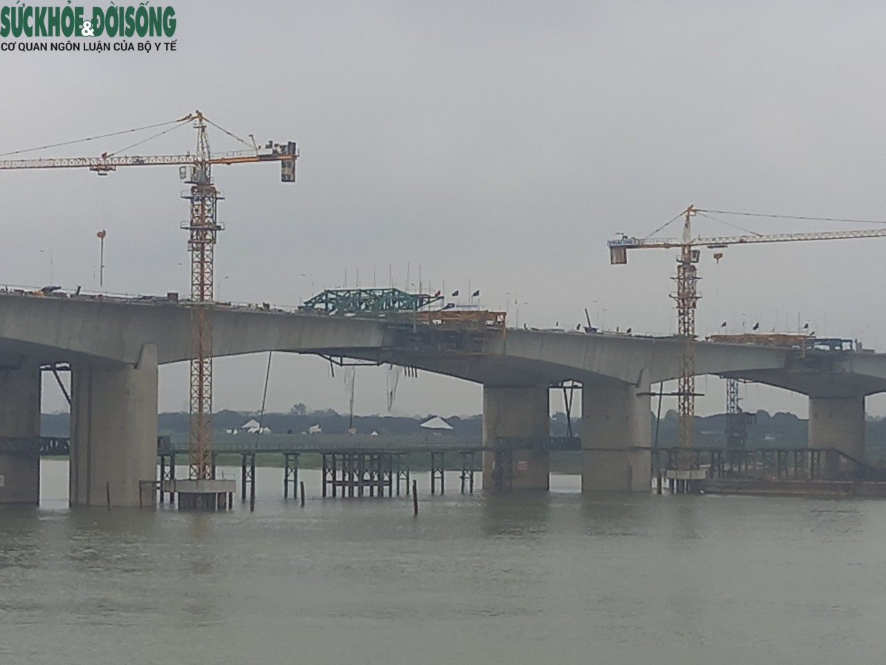 Có thể hợp long cầu Vĩnh Tuy 2 sớm hơn dự kiến - Ảnh 3.