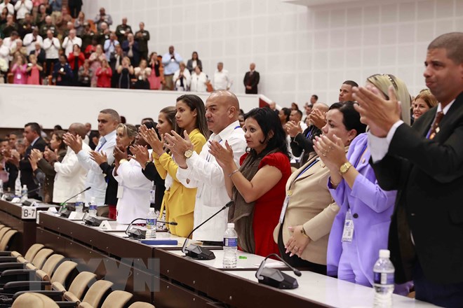 Chủ tịch Quốc hội phát biểu tại Phiên họp đặc biệt của Quốc hội Cuba - Ảnh 17.