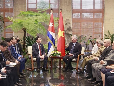 Việt Nam-Cuba thúc đẩy hợp tác kinh tế tương xứng quan hệ ngoại giao