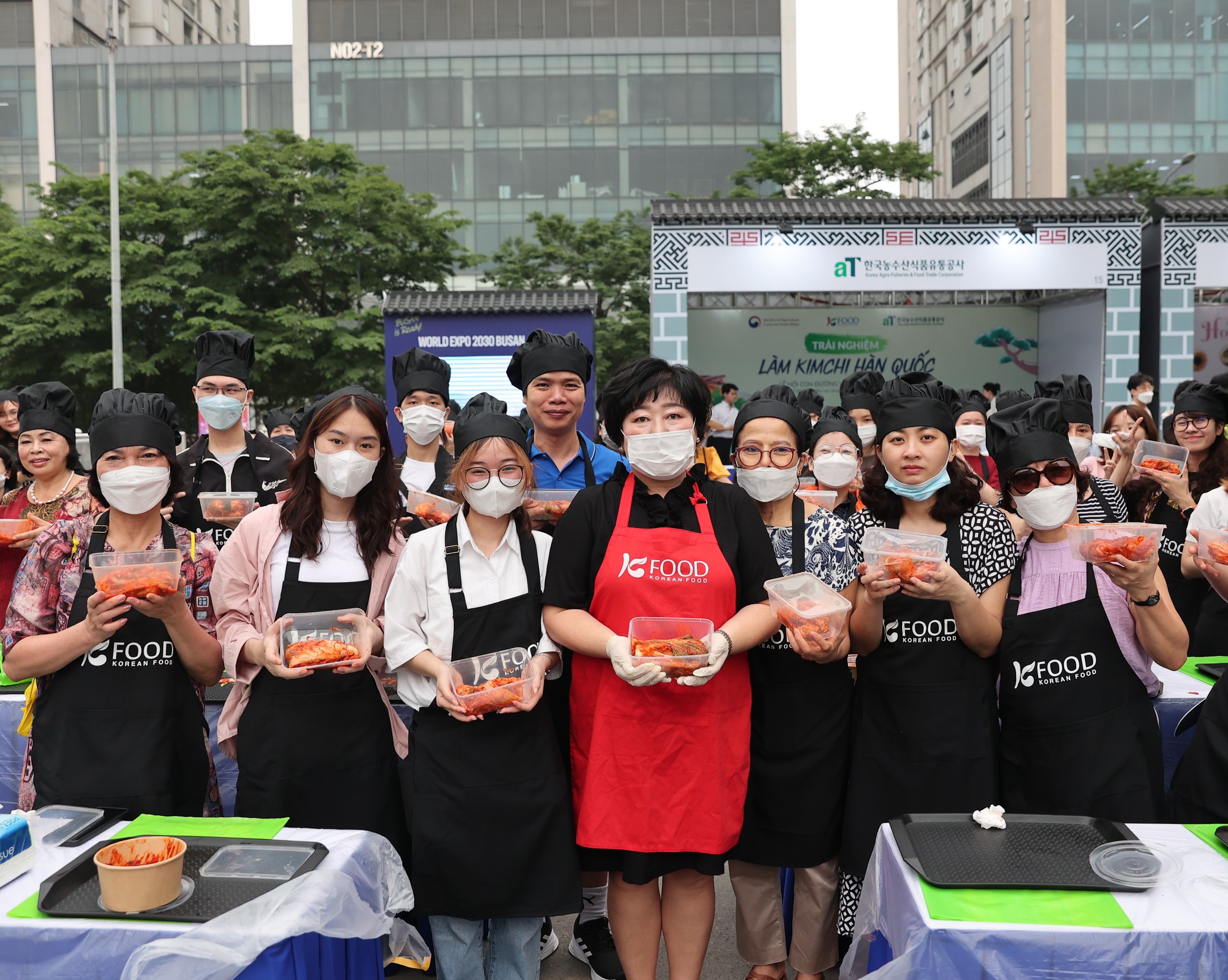 Giới trẻ Hà Nội hào hứng trải nghiệm các hoạt động của Lễ hội “Con đường văn hoá Hàn Quốc 2023”
 - Ảnh 4.