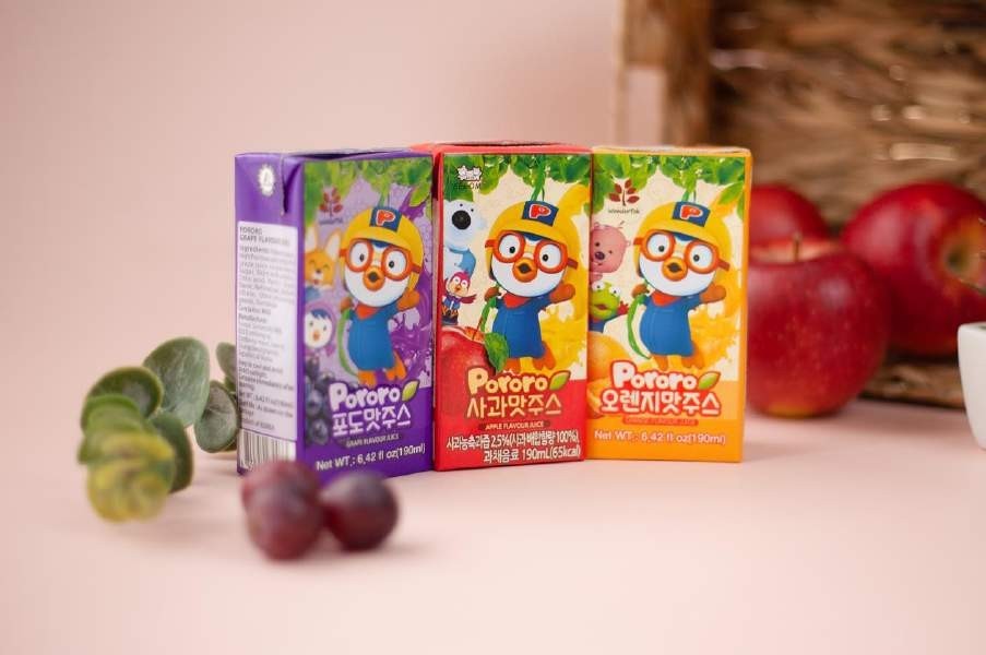 Nước trái cây Pororo - Lá chắn đề kháng cho mùa hè
