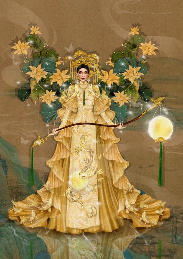 Lộ diện những thiết kế dân tộc ấn tượng tại Miss Grand Vietnam 2023 - Ảnh 1.