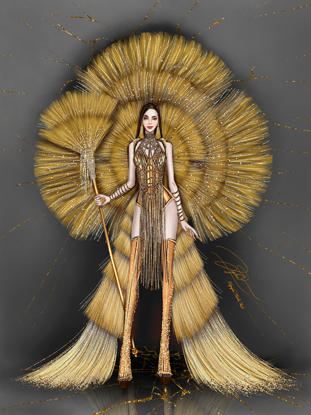 Lộ diện những thiết kế dân tộc ấn tượng tại Miss Grand Vietnam 2023 - Ảnh 9.