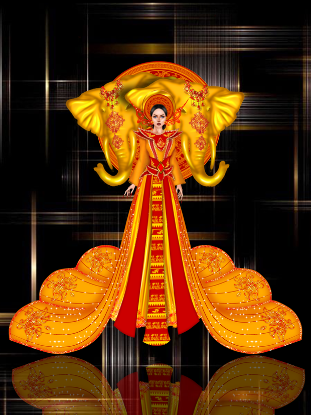 Lộ diện những thiết kế dân tộc ấn tượng tại Miss Grand Vietnam 2023 - Ảnh 11.