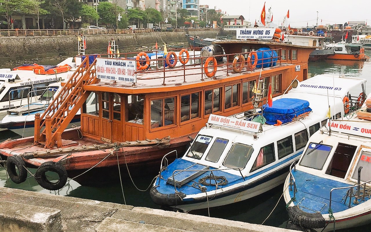 Sắp xếp tạm thời các phương tiện thủy vận chuyển hành khách tại cảng Cái Rồng, Vân Đồn trong thời gian bảo trì