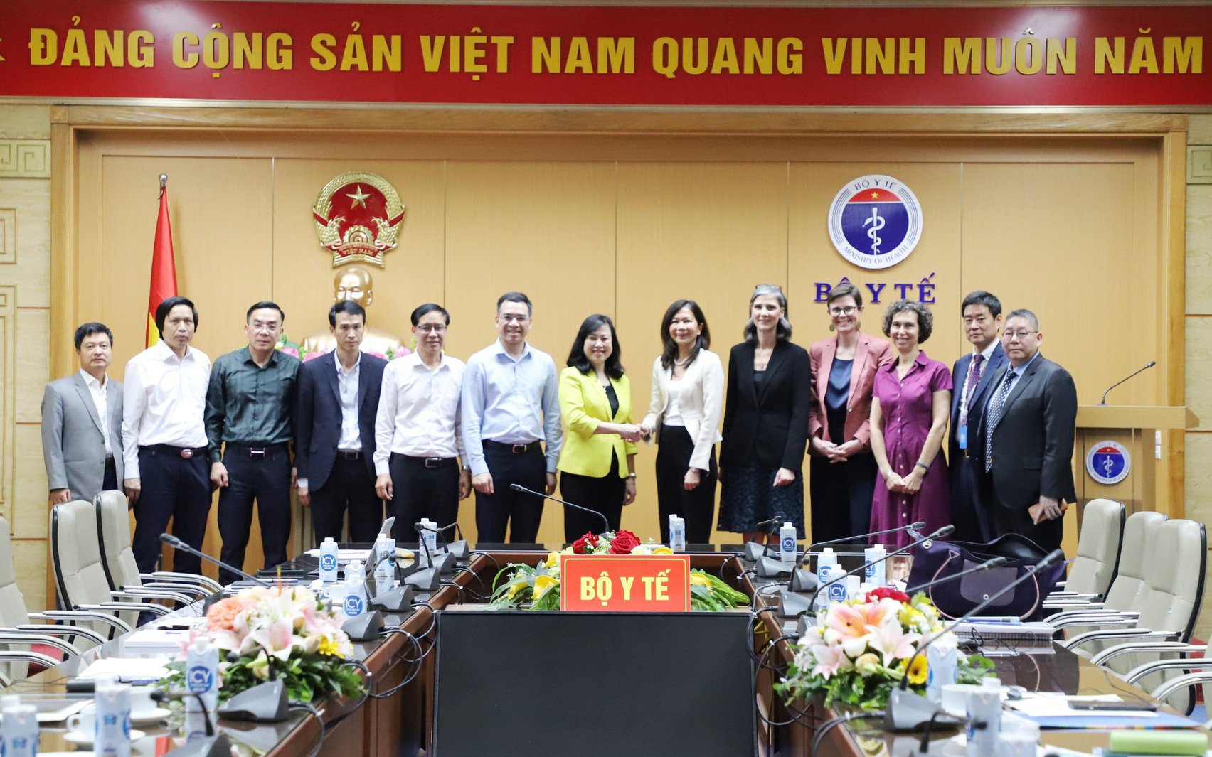 Bộ trưởng Bộ Y tế tiếp Điều phối viên thường trú, Trưởng đại diện UNDP tại Việt Nam 