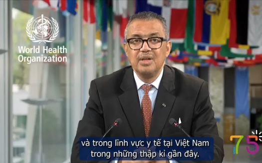 Video: Tổng Giám đốc WHO khen ngợi những thành tựu y tế công của Việt Nam nhân Ngày Sức khỏe Thế giới