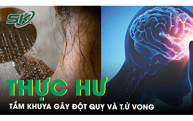 Thực hư tắm đêm gây đột quỵ và tử vong