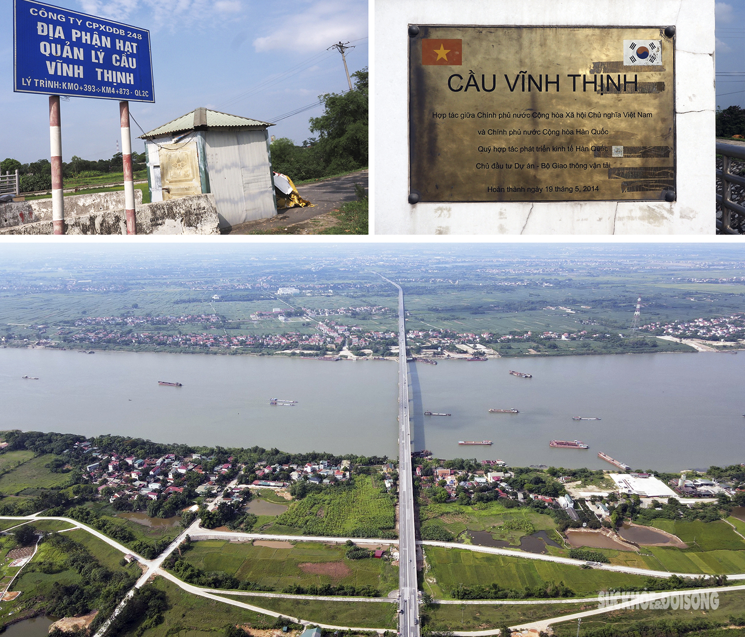 Chiêm ngưỡng cây cầu bắc qua Sông Hồng dài nhất Việt Nam - Ảnh 3.