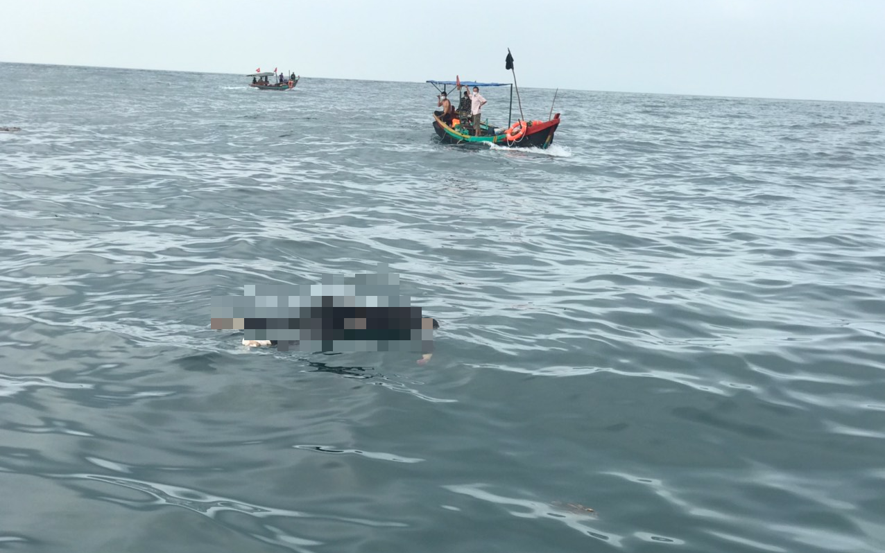 Tìm thấy 1 thi thể trong vụ 2 ngư dân mất tích trên biển