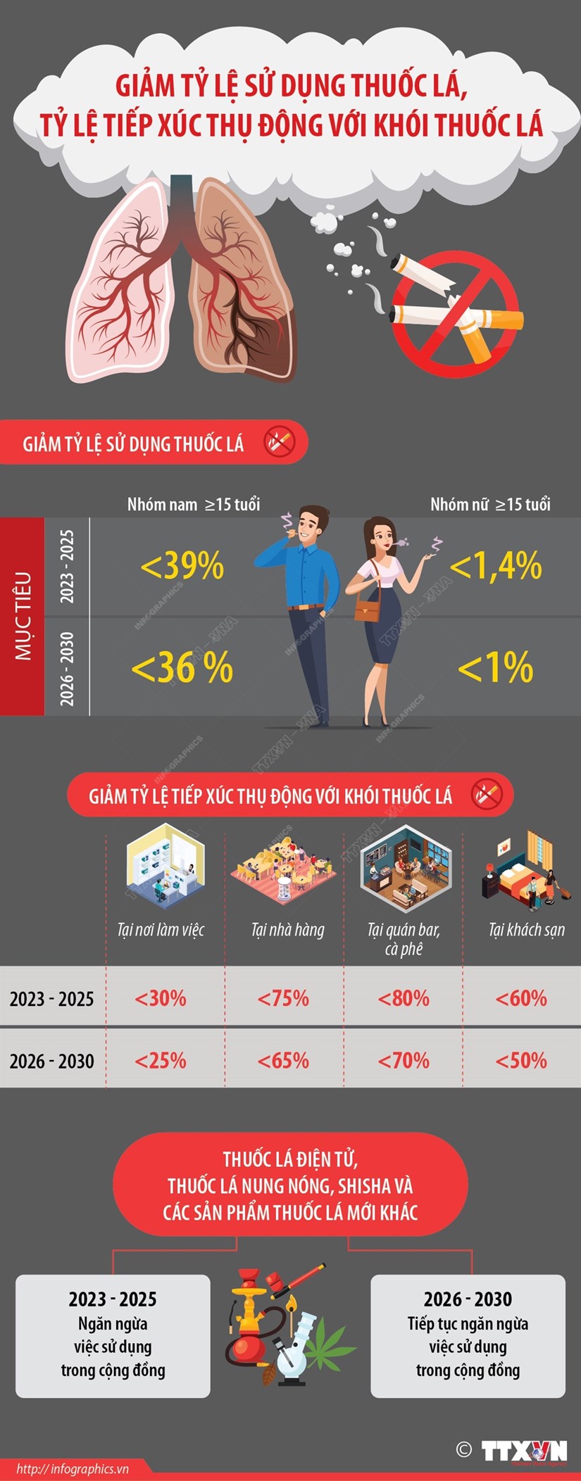 [Infographics] Xây dựng môi trường sống và làm việc không khói thuốc - Ảnh 2.