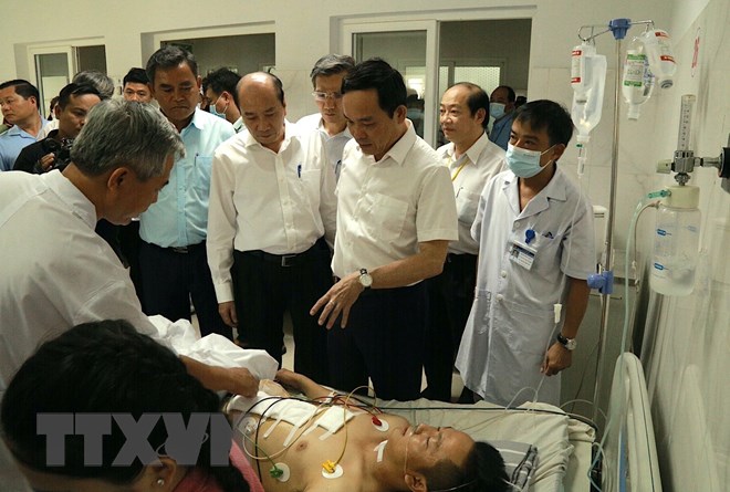 Phó Thủ tướng Trần Lưu Quang thăm các nạn nhân vụ tấn công tại Đắk Lắk - Ảnh 8.
