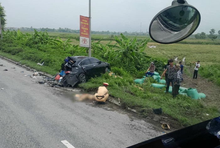 Tai Nạn Giao Thông Ở Hà Nam Khiến Một Cán Bộ Csgt Tử Vong