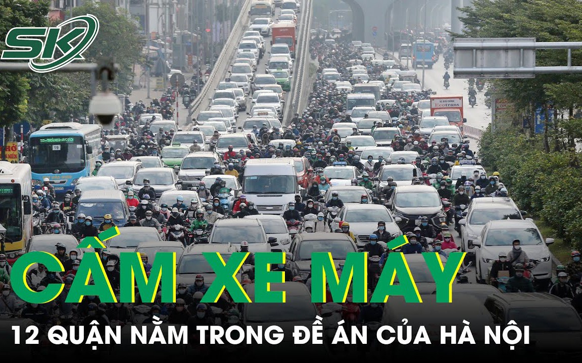 Tranh cãi việc Hà Nội lại tính cấm xe máy tại 12 quận