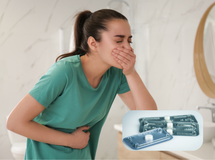 Các tác dụng phụ như buồn nôn hay rối loạn kinh nguyệt thường chỉ diễn ra tạm thời sau khi dùng thuốc tránh thai khẩn cấp