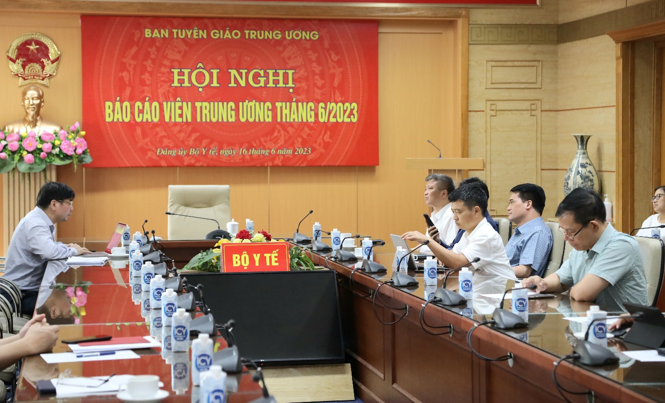 Hội nghị báo cáo viên Trung ương tháng 6/2023 - Ảnh 2.