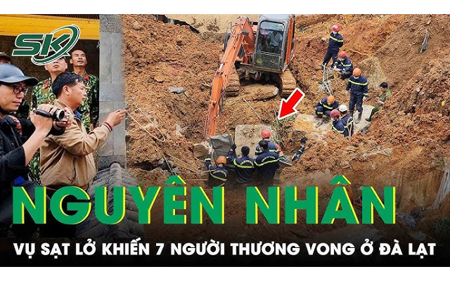 Vụ sạt lở đất ở Đà Lạt khiến 7 người thương vong: Đã xác định được nguyên nhân
