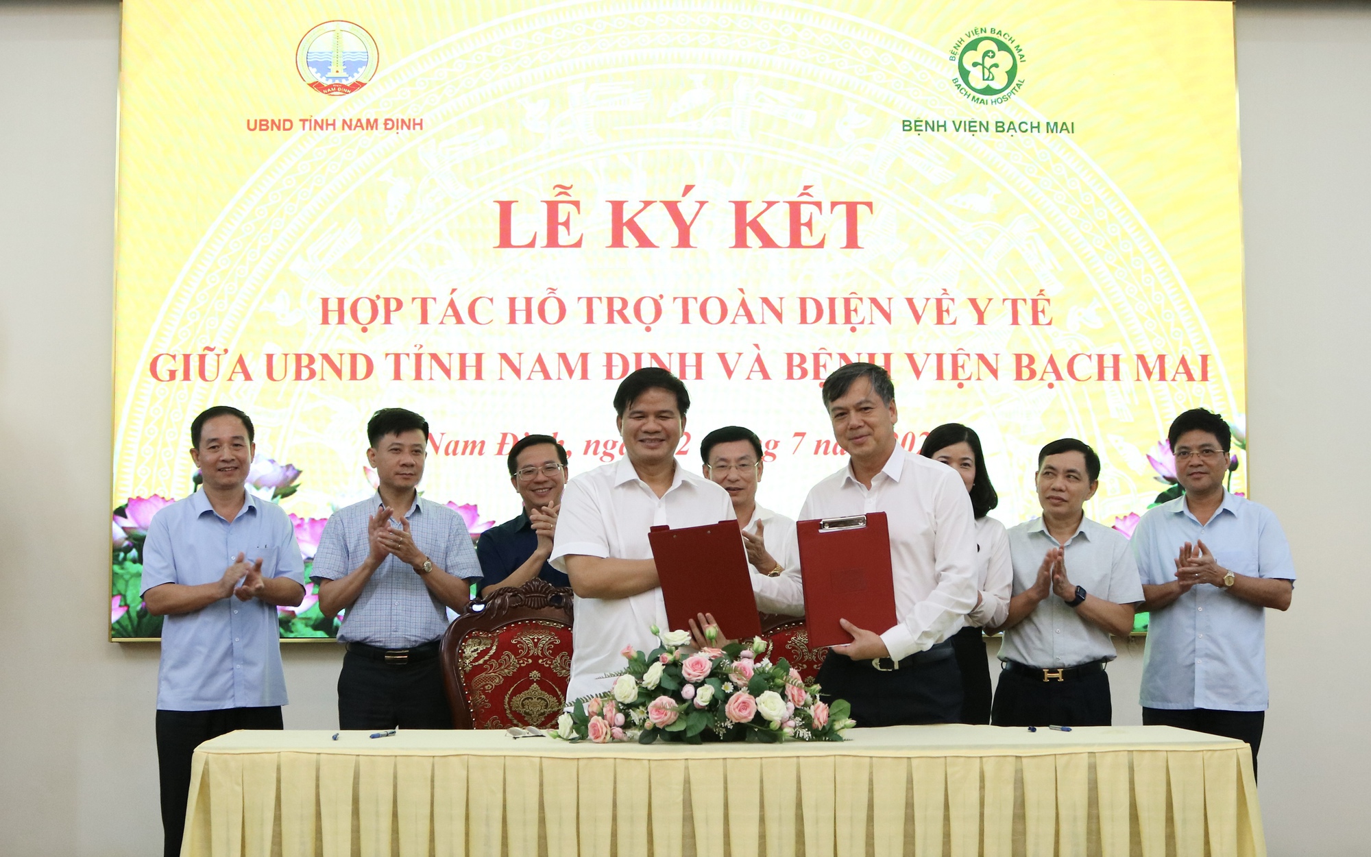 BV Bạch Mai hỗ trợ toàn diện cho y tế Nam Định