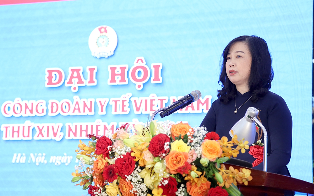 5 nhiệm vụ Bộ trưởng Bộ Y tế gửi đến Công đoàn Y tế Việt Nam nhiệm kỳ 2023-2028