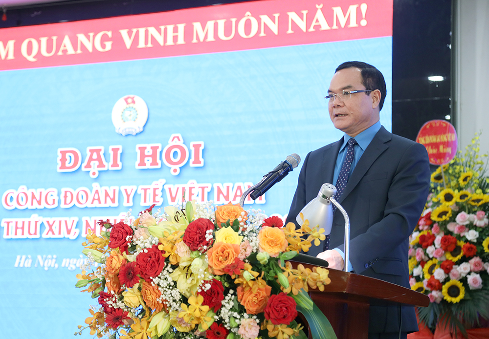 5 nhiệm vụ Bộ trưởng Bộ Y tế gửi đến Công đoàn Y tế Việt Nam nhiệm kỳ 2023-2028 - Ảnh 4.