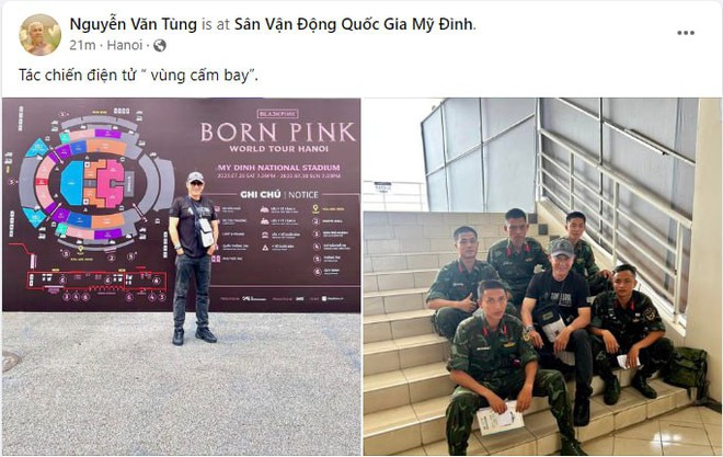 Vệ sĩ quốc dân Tùng Yuki đăng hình ảnh chuẩn bị cho concert BLACKPINK tại Hà Nội: Quá ngầu! - Ảnh 1.