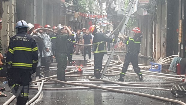 Công an TP Hà Nội thông tin chi tiết vụ cháy ở ngõ Thổ Quan - Ảnh 2.