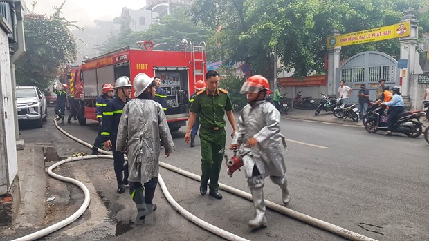 Công an TP Hà Nội thông tin chi tiết vụ cháy ở ngõ Thổ Quan - Ảnh 1.