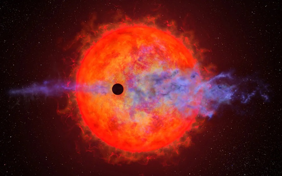 Kính viễn vọng Hubble ghi lại khoảnh khắc bầu khí quyển một hành tinh bị thổi bay