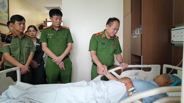 Biểu dương tinh thần dũng cảm, đấu tranh tội phạm của Thiếu tá Nguyễn Anh Tuấn - Ảnh 2.