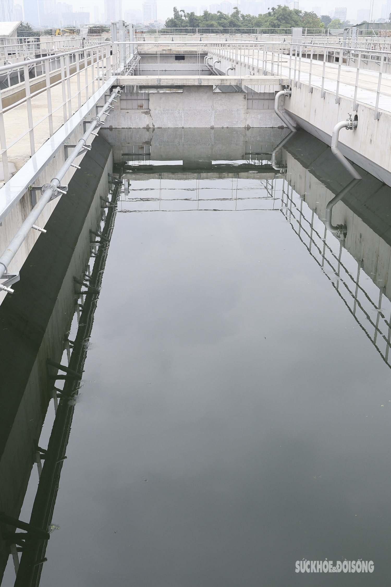 Cận cảnh nhà máy xử lý nước thải được kỳ vọng &quot;hồi sinh&quot; các dòng sông trên địa bàn Hà Nội - Ảnh 12.