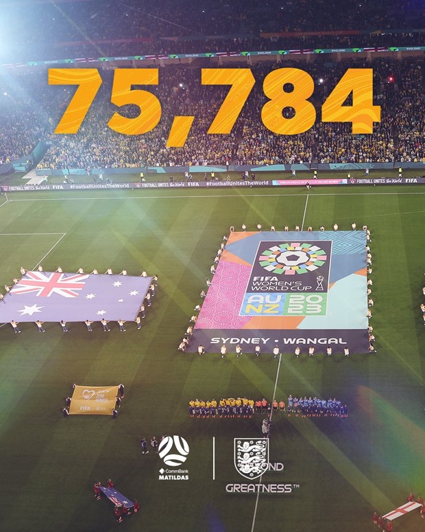 World Cup nữ 2023 tiếp tục thiết lập kỷ lục về số khán giả đến sân - Ảnh 2.